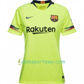 Koszulka FC Barcelona Damska Wyjazdowe Koszulki Piłkarskie 2018-2019 Krótki Rękaw